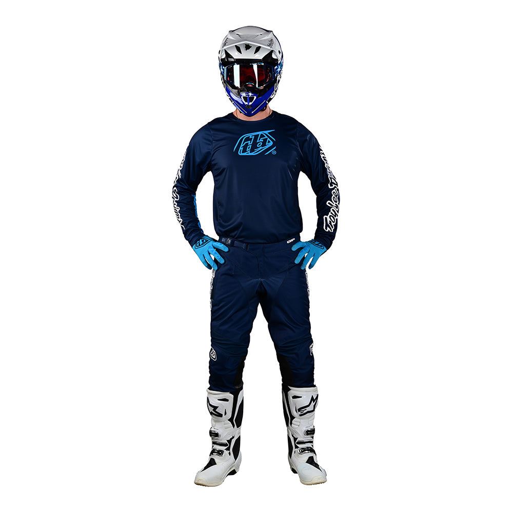 Troy Lee Designs 2024 Motocross Combo Kit GP Pro Mono Navy Pro Blue
